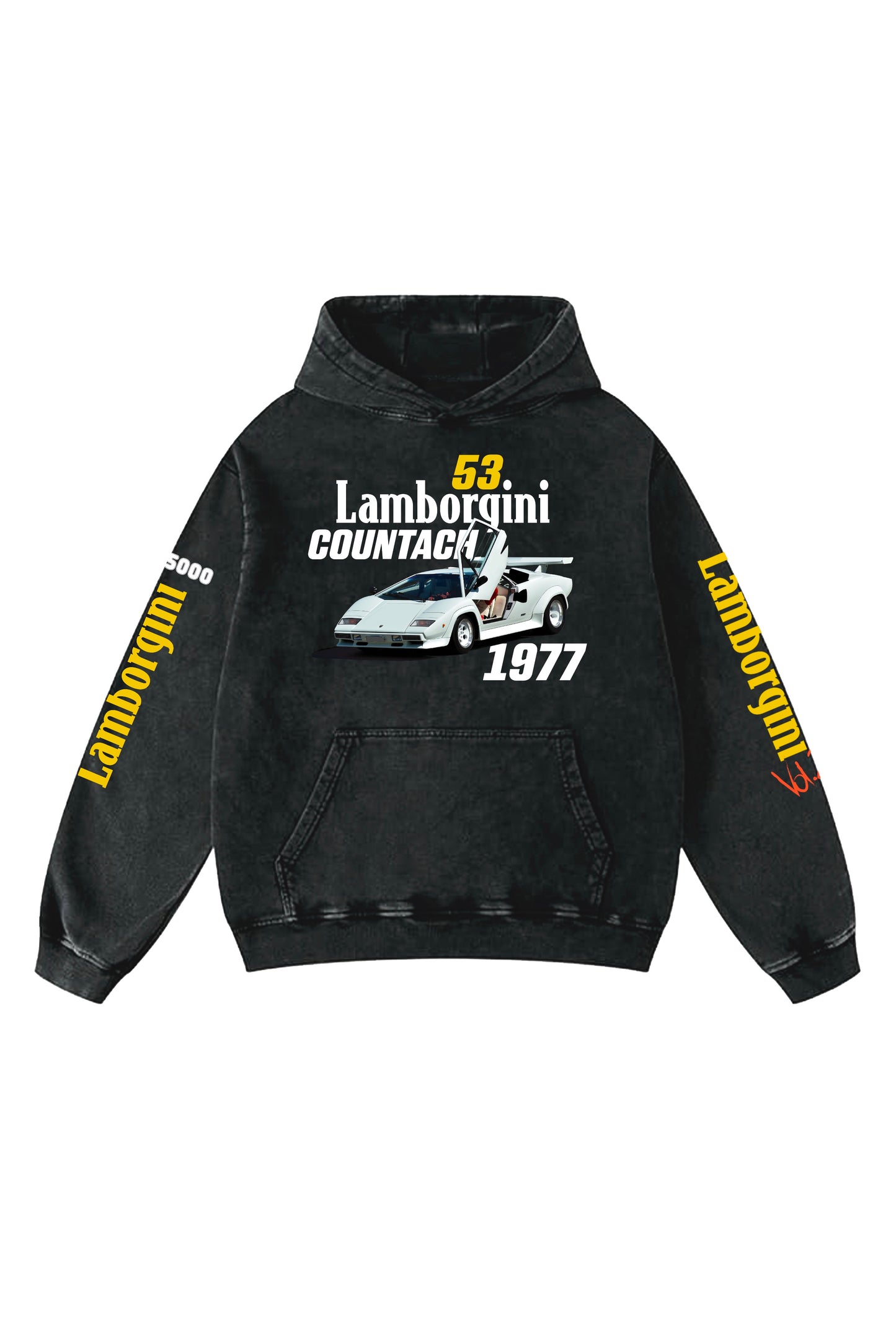 Lamborghini Designed Oversized Hoodie