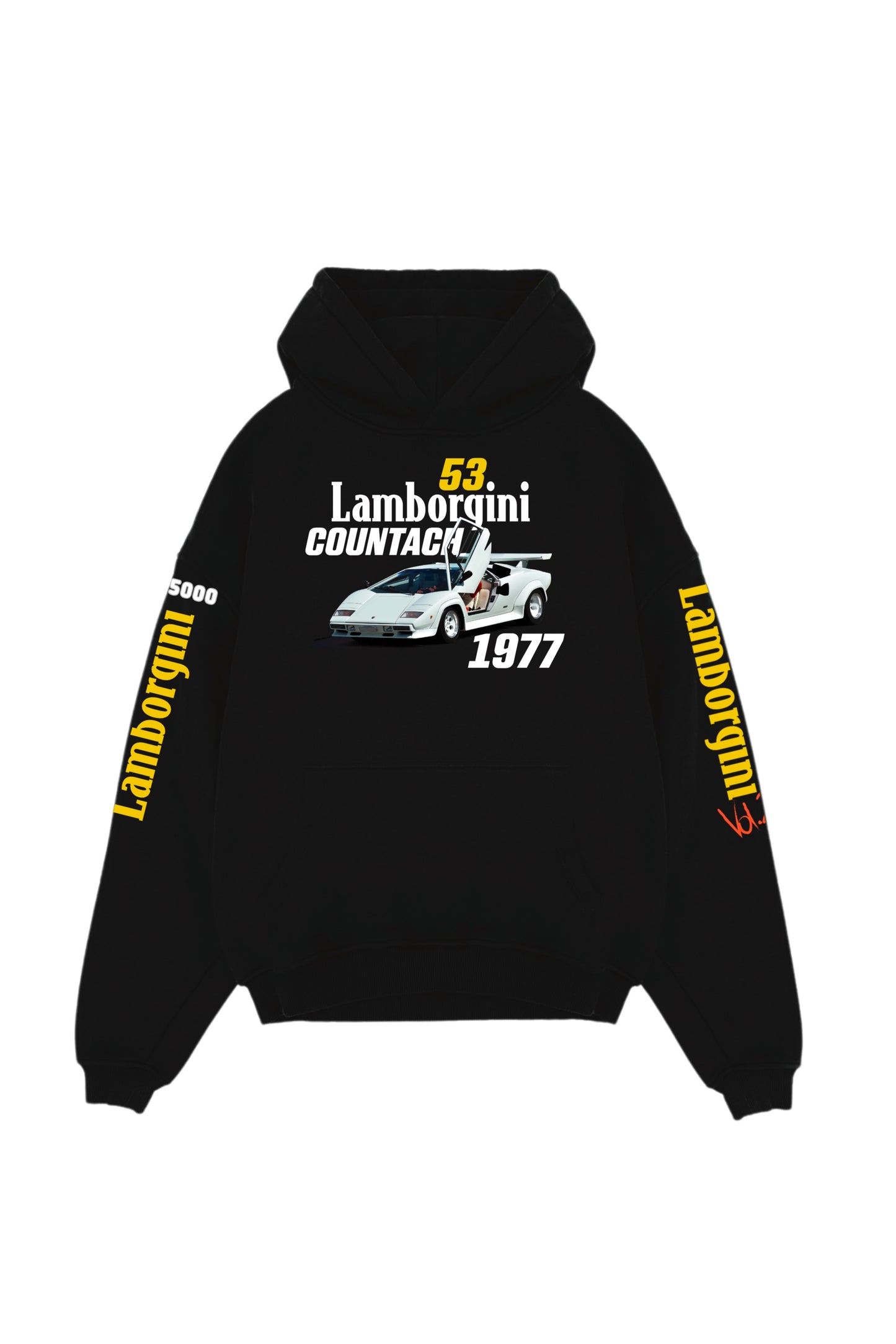 Lamborghini Designed Oversized Hoodie